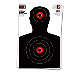 Thompson Target HALO Life-Size Silhouette Reactive Splatter Shooting Targets 12.5x19