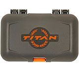 Titan Titan Broadhead Box and Caddy, Gray/Orange, 5.5 in x 3.75 in, 7009