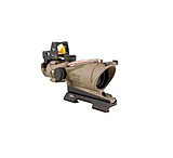 Image of Trijicon 4x32 ACOG ECOS Rifle Scope w/ Backup Iron Sights and Red Dot RMR
