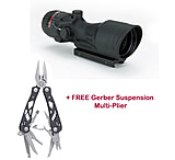 Image of Trijicon ACOG 6x48 Machine Gun Rifle Scopes w/ Red Chevron BAC includes TA75 Adapter and Docter MRD