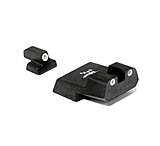 Image of Trijicon Bright &amp; Tough SA07 Night Sights for Smith&amp;Wesson 9mm w/ LR (Novak LoMount)