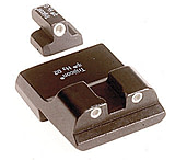 Image of Trijicon Bright &amp; Tough SA08 Night Sights for Smith&amp;Wesson 9mm Compact with Long Rear (Novak LoMount)