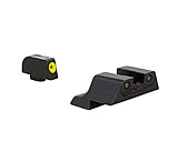 Trijicon HD XR Night Sight Set, Yellow Front Outline, Glock 17, 17L, 19, 22, 23, 24, 25, 26, 27, 28, 31, 32, 33, 34, 35, 37, 38, 39, Black, 600835