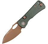 Image of TRIVISA Andromeda Button Linerlock Grn