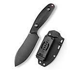 Image of TRIVISA Aubergine Fixed Blade BlkMic