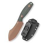 Image of TRIVISA Pumpkin Fixed Blade Green