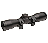 Image of TruGlo Hunt-Tec Compact TG8504A Rifle Scope, 4x32mm, Duplex Reticle w/Weaver-Style Rings