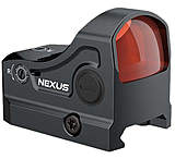 Image of TruGlo TGTG8322B Nexus Red Dot Matte Black 1x 22mm 3 MOA Red Dot Reticle