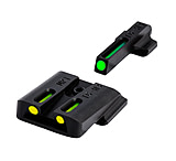 Image of TruGlo Tritium Fiber Optic Brite-Site Handgun Sight For Smith and Wesson M&amp;P Front Green and Yellow Rear Sight TG131MPTY