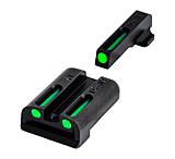 TruGlo Brite-Site Tritium Fiber Optic TFO Handgun Night Sights, Green Front &amp; Rear