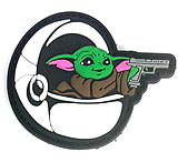 Image of TUFF Products Space Child in a Spaceball w/ Blaster Glow in the Dark Patch