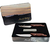 Image of Uncle Henry Guthook &amp; Drop Point Knife Set w/Tin