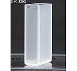 Image of UNICO Glass Rectangular Spectrophotometer Cuvette, 20 mm pathlength, 7.0 ml capacity Vis Only, each