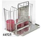Image of UNICO Petri Dish Dual Rack Caddy 44525