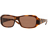Image of Vogue VO2533SB Sunglasses Brown Striped Glitter Frame
