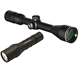 Image of Dvor Exclusive: Vortex Diamondback 4-12x40 Plex Reticle Matte Black Riflescope w/ Surefire Tactical LED 6PX Flashlight