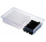 Image of VWR 9-425 Screw-Thread Vials VCRT4000-75W Unassembled Vial Kits, Certified Amber Vials With Id Patch