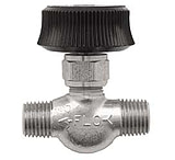 Image of VWR Accessories for Gas Regulators 9101227 Outlet Diaphragm Valves Stainless Steel, 6.4 Mm (1/4") Nptm To 6.4 Mm (1/4") Nptf