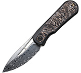 Image of We Knife Co Ltd Baloo Framelock Damascus