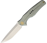 Image of We Knife Co Ltd Framelock Satin Green Folding Knife