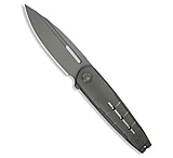 Image of We Knife Co Ltd WE Knife Co. Hull Liner Lock Knife Gray Ti &amp; Endcap 3.9 Gray Stonewash 1654AB3A