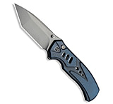 Image of We Knife Co Ltd WE Knife Co. Zentron Button Lock Knife Blue Titanium 3.5 Stonewash M390 2B755C56