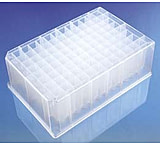 Image of Whatman UNIPLATE Collection and Analysis Microplates, Whatman 7701-5102 Natural Polypropylene Plates, Round Bottom, Pack of 25