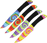 Image of Wild Boar Tie Dye Throwing Knife