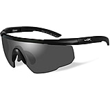 Image of Wiley X Saber Advanced Sunglasses 2-Lens Package - Matte Black w/ Gray, Rust Lenses
