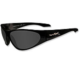 Image of Wiley X Stryker Bifocal Rx Prescription Gloss Black Frame Sunglasses