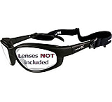 Image of Wiley X XL-1 Tactical Sun Glasses Matte Black Frame w/ Strap Only XLF