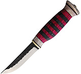 Image of Wood Jewel Fixed Blade Color Stripe Knife