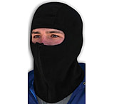 Image of Zan Headgear Black Balaclava WBF114Z Microfleece w/Zipper