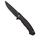 Image of Zero Tolerance Large Sinkevich 0452 Frame Lock Knife Red CF 4.1 Black SW 484D1397