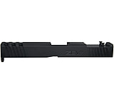 Image of Zev Technologies Glock 22 Stainless Steel Slide AR3 With Leupold Deltapoint Sight Cut Black DLC Coated SLIDE22AR3DPDLC