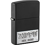 Image of Zippo Plate Emblem Lighter