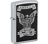 Image of Zippo Black and White Americana Lighter