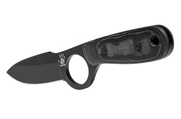 Image of 12 Survivors BKE 1 Series Knife w/Sheath - Blackened Finish TS71005B