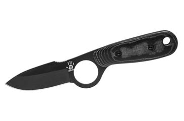 Image of 12 Survivors BKE 1 Series Knife w/Sheath - Blackened Finish TS71005B