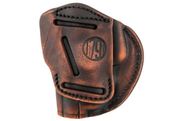 Image of 1791 Gunleather 4 Way Concealment and Belt Leather Holster, Glock 17/19/19X/21/25/31/32/38/44/45, Right Hand, Size 05, Vintage, 4WH-5-VTG-R