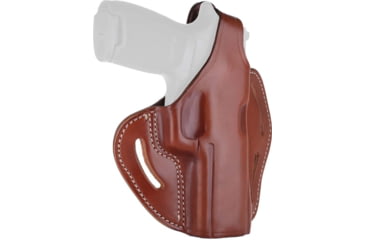 Image of 1791 Gunleather BHX- Thumb Break Holster, H&amp;K VP Tactical, FN FNX, Right Hand, Classic Brown, Size 5, BHX-5-CBR-R, EDEMO1