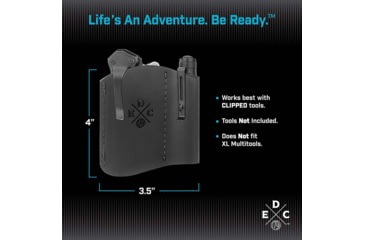 Image of 1791 Gunleather EDC Pocket Comfort Carry Tool Organizer, Black, PK-CMF-BLK-A