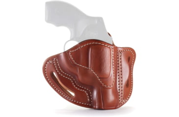 Image of 1791 Gunleather J-Frame Revolver Holster, Right Hand, Classic Brown, Size 1, RVH-1-CBR-R