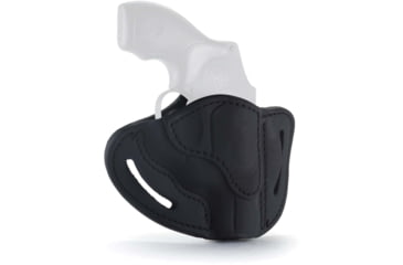 Image of 1791 Gunleather J-Frame Revolver Holster, Right Hand, Stealth Black, Size 1, RVH-1-SBL-R