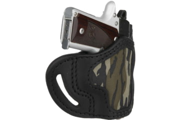 Image of 1791 Gunleather Leather OWB Belt Holster, Glock 43, Mossy Oak/Brown, MOBHCBRWR