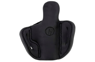 Image of 1791 Gunleather ORBH21SBLL BH2.1 Optic Ready Stealth Black Leather, OWB Open Top
