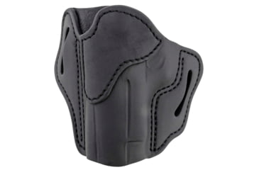 Image of 1791 Gunleather Optic Ready Open Top Multi-Fit Belt Holster 2.3, Walther PPQ /Glock 17, Left Hand, Stealth Black, ORBH23SBLL