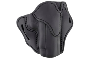 Image of 1791 Gunleather Optic Ready Open Top Multi-Fit Belt Holster 2.3, Walther PPQ /Glock 17, Right Hand, Stealth Black, ORBH23SBLR