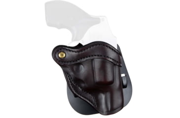 Image of 1791 Gunleather Paddle RVH1 J-Frame Revolver Holster, Size 1, Right Hand, Signature Brown, PDH-R1-SBR-R