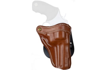 Image of 1791 Gunleather Paddle RVH2 J-Frame Revolver Holster, Size 2, Right Hand, Classic Brown, PDH-R2-CBR-R